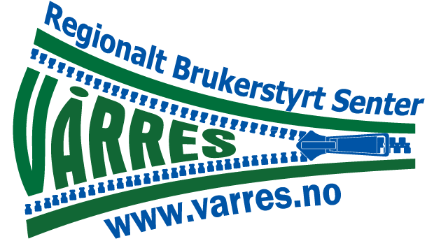 Logo: Vårres regionalt brukerstyrt senter