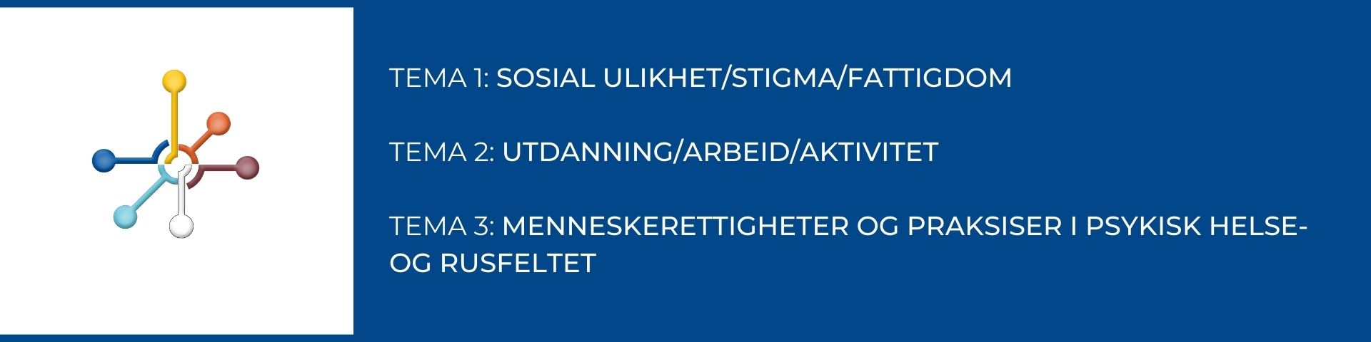 Tekstplakat medhovedtemafor Nasjonal Recoverykonferanse 2022